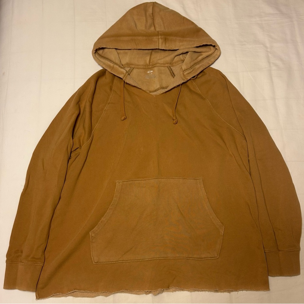 Aerie Every Day Hoodie, golden oak color.